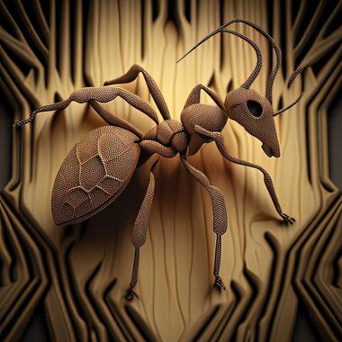 3D model Polyrhachis ypsilon (STL)